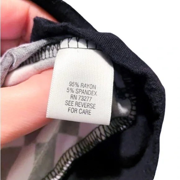 Dana Buchman Mod Stripe Blouse 3/4 Sleeve Pink Purple White Stripes - Picture 8 of 9